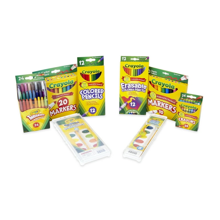 Crayola Basics and More Art Set - Walmart.com