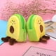 thumbnail image 2 of Monedero de felpa con forma de aguacate de 4 piezas Monedero encantador Monedero elegante para niña, 2 of 5