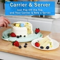 thumbnail image 4 of Cake Carrier JOEY'Z, recipiente extra grande para tartas de 13 pulgadas, 4 of 6