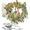 Countdown 14CT Printed Partial Cross Stitch Handcraft Bird Artwork Wall Decor (D820)