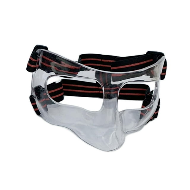 Baloncesto Nariz Guardia Protector facial Baloncesto Mascarilla, Correa ajustable Durable Estilo A Zulema protector de nariz de baloncesto