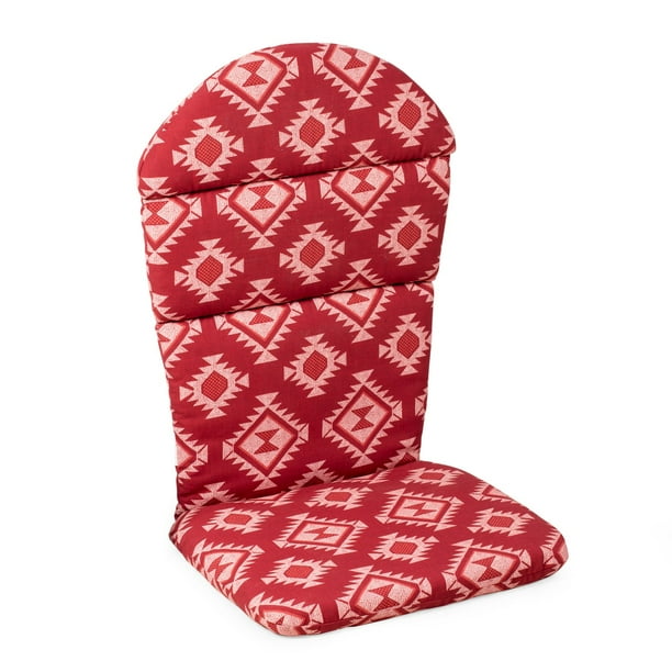 Southwest Red Aztec 45.5 x 20 in. Adirondack Chair Cushion Walmart