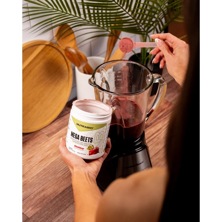 NutraBio Mega Beets- Organic Beet Root Powder Nitric Oxide
