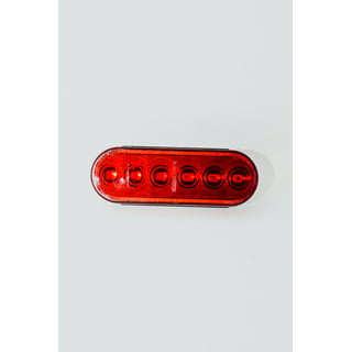 Buyers Products 5626510 6 Inch Red Oval Stop/Turn/Tail Light With 10 LEDs  Kit