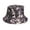 Purple, variant on Xfvqtps Men and Women Fisherman Hats Camouflage Pattern Double Sided Fisherman Hats Wear Outdoor Sunscreen Sun Hats On Both Sides Dark Gray