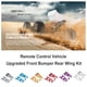 thumbnail image 4 of Ounissouiy Reemplazo del ala trasera del parachoques delantero de la modificación del montaje del choque del coche del Control remoto para WLtoys Kits de construcción modelo Plata, 4 of 6