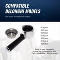 thumbnail image 3 of Conjunto de portafiltros FineParts para la serie Delonghi ECP3, 3 of 5