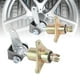thumbnail image 5 of Eje De Dirección De Bujes De Rueda Delantera, Kit De Soporte De Nudillo De Eje De Dirección De Go Kart Mayor Estabilidad Para Neumáticos De 6 Pulgadas ATV, 5 of 7