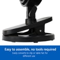thumbnail image 5 of Mainstays 6-inch New Desktop or Clip-on AC Electric Personal Indoor Fan with 2 Speeds, Black, 5 of 10