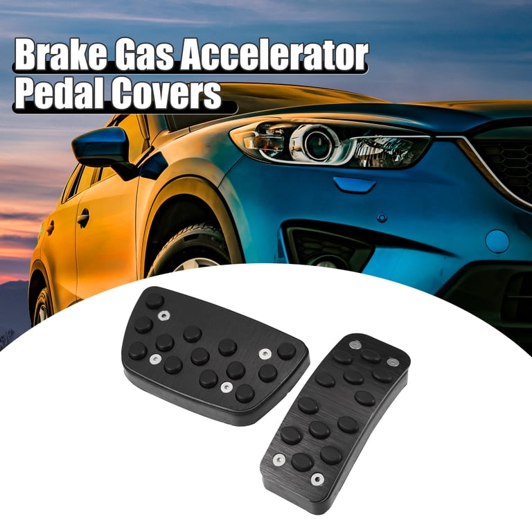 2Pcs Non-Slip AT Gas Brake Pedals Cover Pad For Jeep Compass Dodge Journey 11-19 2Pcs Non-Slip AT Gas Brake Pedals Cover Pad For Jeep Compass Dodge Journey 11-19