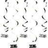 2016 Black and Silver Dizzy Danglers, 5-Pack
