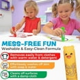 thumbnail image 4 of Kwik Stix Cuties Washable Paint Sticks for Kids & Toddlers, 12 Non-Toxic Colors, Quick-Drying, Allergen-Free, Solid Tempera with Cute Caps Solid Tempera with Cute Caps, 4 of 10