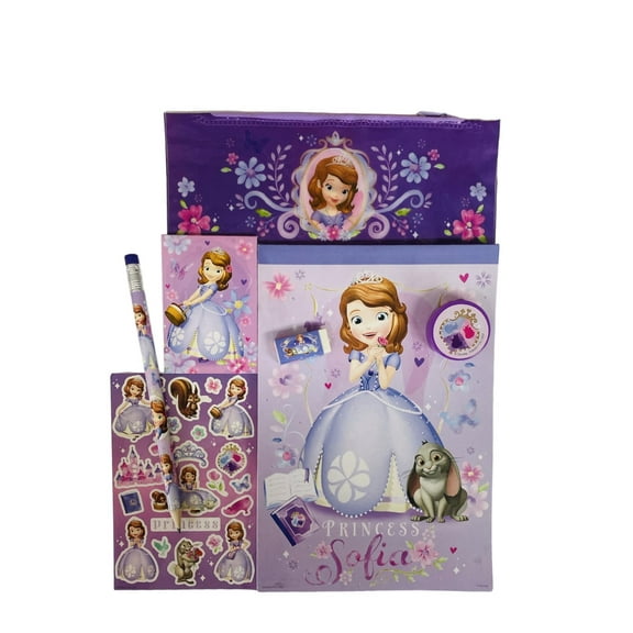 Disney Junior Sofia the First 7-Piece Notebook Set