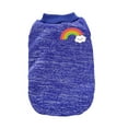 thumbnail image 1 of Methold Ropa para perros, chaleco para cachorros, sin hebillas, varios tamaños, ropa para cachorros, camisa, disfraces, atuendo, camisetas elásticas Ropa para mascotas Azul oscuro XXS Methold PT003804-29B, 1 of 6