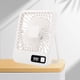 thumbnail image 2 of Ventilador de escritorio USB 5 modos de velocidad Soporte estable Carga USB ultra silenciosa Ventilador de escritorio pequeño para la familia Oficina Escuela Blanco, 2 of 10