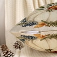 thumbnail image 5 of DaShan Fall Pumpkin Throw Pillow Covers 18x18 Set of 2,Autumn Leaves Linen Pillowcase Cushion Cover for Home Sofa Couch, 5 of 6