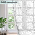 thumbnail image 4 of Line Art Seabed Breathable Sheer Curtains 63x52in Soft Light Filtering, UV Protection and Thermal Insulation, 4 of 7