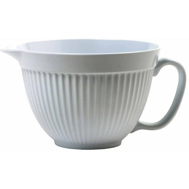 Norpro 3 Quart White Grip EZ Mixing Bowl