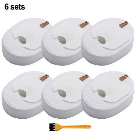BCLONG 6 sets Filters Replacement for Shark Rocket CS100, CS110, HV290, HV292, HV300