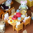 thumbnail image 2 of MELLCO Calico Critters Ensemble de Chambre Kozy de Luxe Maison d'Animaux de Mode Ensemble de Jeu Lit Meubles et Accessoires Inclus, 2 of 3