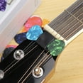 thumbnail image 3 of 15Pcs Colorful Celluloid Guitar Pick 0.5/0.75/1.0MM 3 Thickness Beat Pick Ukulele Bass Acoustic Folk Electric Guitar Plectrum Guitar Accessories, 3 of 8