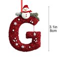 thumbnail image 3 of 26 Letters Christmas Tree Decoration Pendant Christmas Tree Ornaments Personalized DIY Christmas Ornaments Christmas Decoration Xmas Tree Hanging Decor, 3 of 6