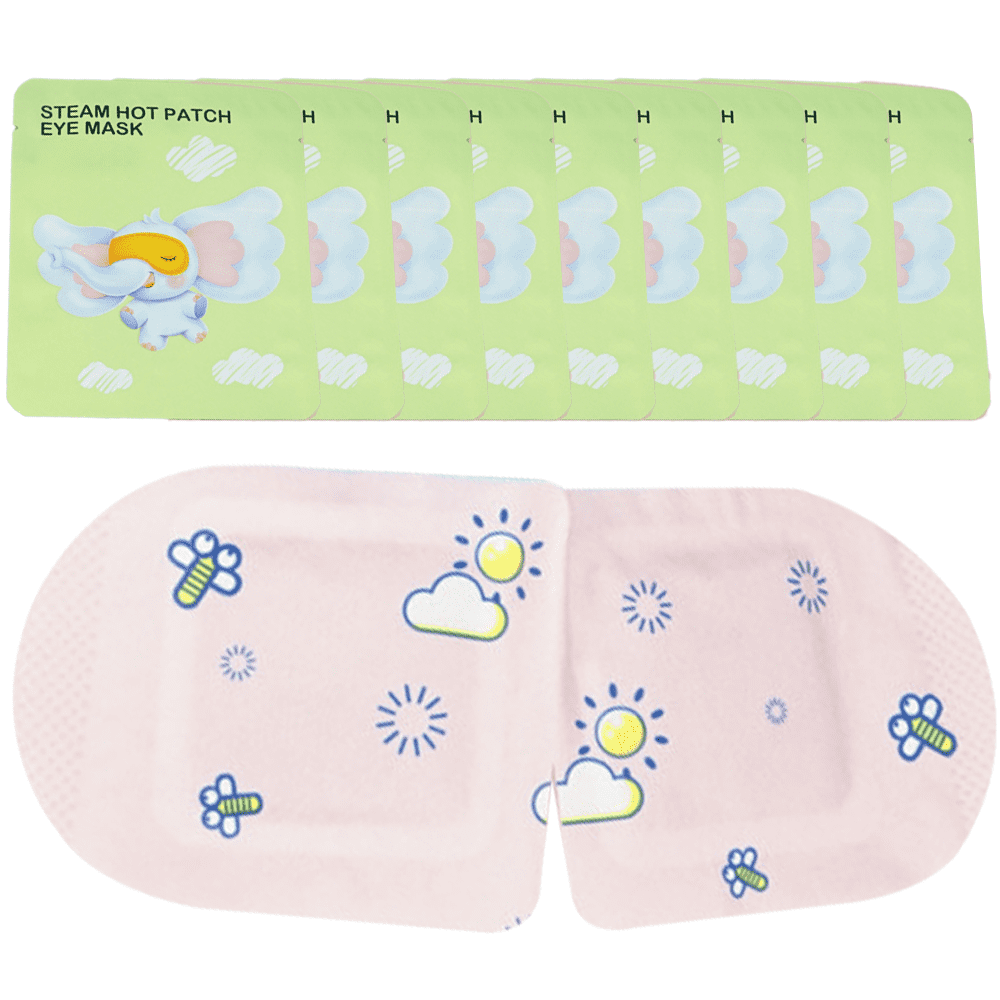 Steam Eye Mask, 10 Packs Eye Masks for Dry Eyes, Puffy Eyes, Dark