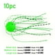 thumbnail image 2 of 10PCS Pesca Ure Kit esférica en forma de PVC blando de pesca de hundimiento lento Ures flexibles para el siluro y la pesca de pesca de cuatro colores, 2 of 3