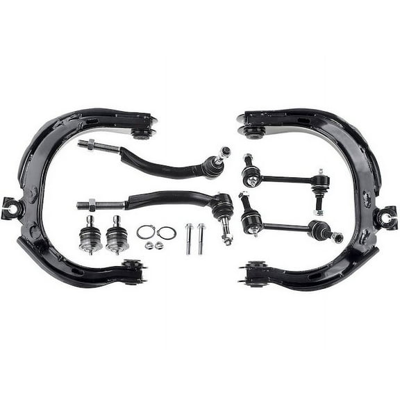Control Arm and Ball Joint Assembly Set 8 - Compatible with 2002 - 2009 Chevy Trailblazer 2003 2004 2005 2006 2007 2008