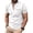 White, variant on Yungyresw Mens Polo Shirt Short Sleeve Henley Collar Shirt Contrast Color Trim Pocket Polos for Summer Tops