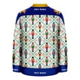 thumbnail image 5 of Christmas Nutcrackers Ugly Sweater Holiday Hockey Jersey, 5 of 5