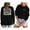 Black, variant on Fshinging Essentials Women's Hoodie Sweatshirt Cool Aunt Club Crewneck Casual Long Sleeve Letter Print Workout Clothes