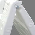 thumbnail image 4 of Plasticade Deluxe Signicade Portable Folding Double Sided Sign, White, 4 of 11