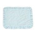 thumbnail image 2 of Ruffled Striped Placemats Set, Washable Fabric Rectangular Table Mats for Kitchen Dining, Soft Breathable Table Setting with Cottage Style for Everyday Meals and Gatherings, 2 of 6