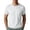 White, variant on T Shirts for Man Cotton Lightweight Short Sleeve,Size XS-3XL