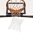 thumbnail image 3 of YAHHU Durable All‑Weather Anti‑Whip Basketball Net – Polyester, White, Fits Standard Indoor/Outdoor Rims, Lightweight & Portable, 3 of 7