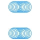 thumbnail image 2 of Seitruly de silicona de 10 piezas Decoraciones de moda flexibles que brillan intensamente para clubes nocturnos Type8 NO8, 2 of 6