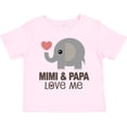 thumbnail image 3 of Inktastic Mimi and Papa Love Me Elephant Boys or Girls Toddler T-Shirt, 3 of 5