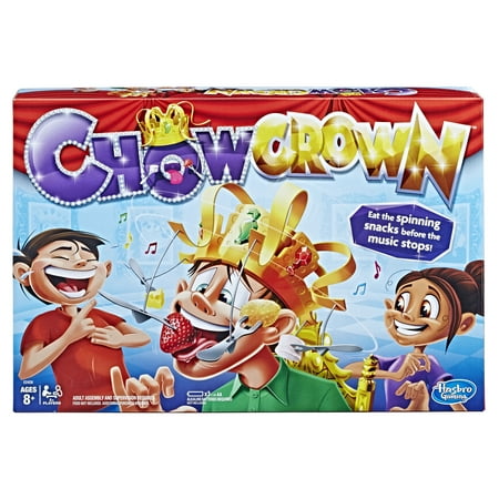 Chow Crown Game Kids Electronic Spinning Crown Snacks Food Kids & Family Game Ages 8 and (Best 8 Bit Games)
