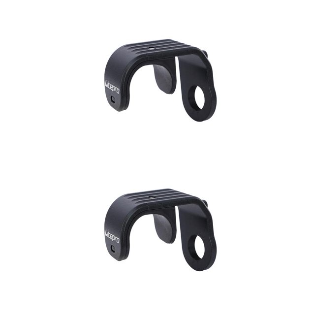 ZLight Crochet de Vélo Pliable Type LP E avec Boucle Fixe, Accessoire Noir, Ensemble de 2