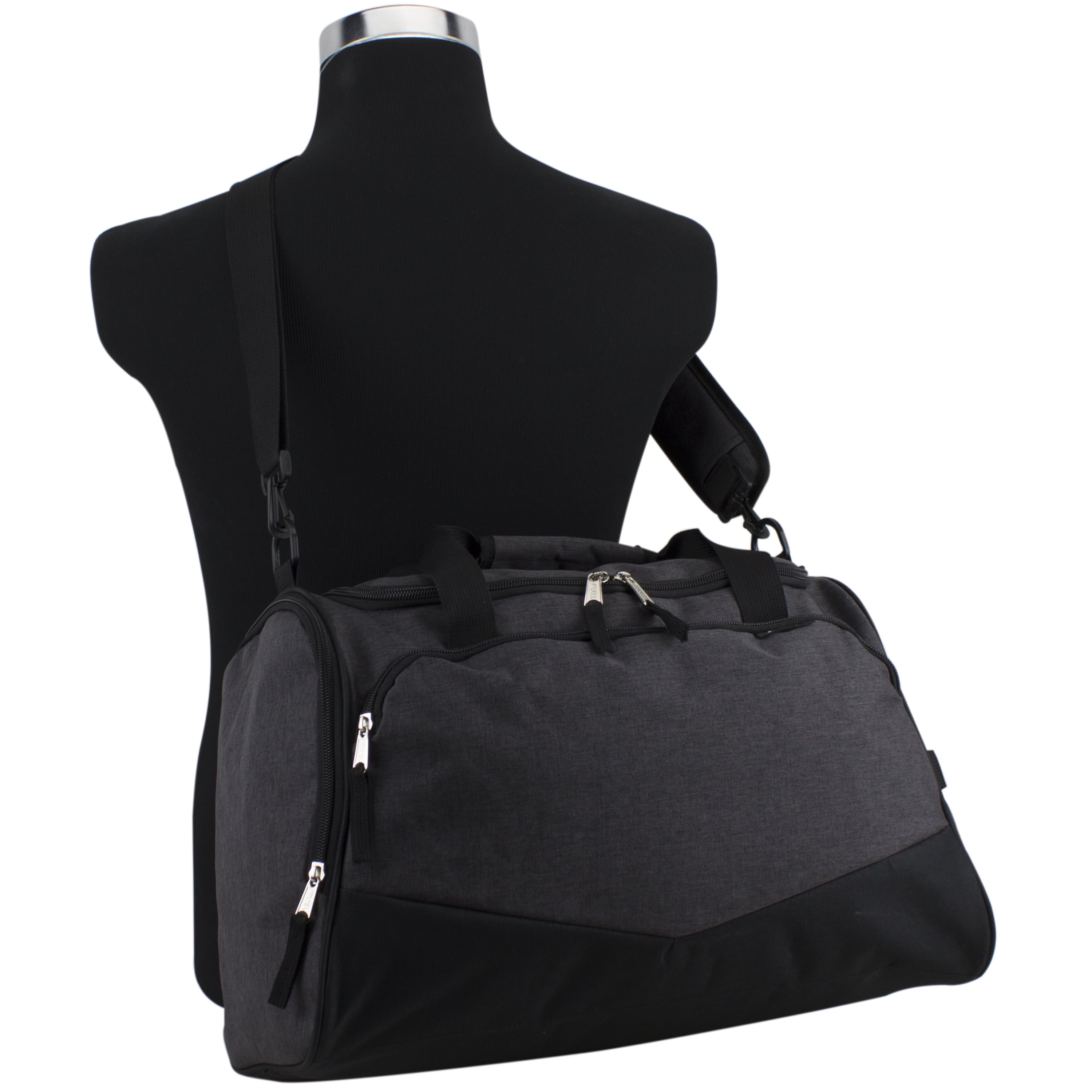 Fuel Sport Multifunctional Lightweight Duffel, Grey & Black
