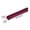 Wine, variant on Retro Mini Zip Transparent Mesh Pencil Case, Vintage-Tone Nylon Net Pouch for Students, Clear Window Pencil Bag for Rulers Pens and Exam Supplies, 8.7x1.6 Inch, For Campus and Office