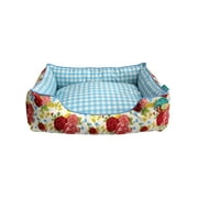 The Pioneer Woman Pet Bed, Sweet Romance Medium 25 x 21