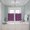 Dark Purple, variant on Grey Moroccan Kitchen Curtains Window Panels, Vintage Ethnic Abstract Geometric Stripes Insulated Window Treatment Curtain, Grommet Curtains for Bedroom/Living Room/Bathroom, 2 Piece 52"Wx45"L