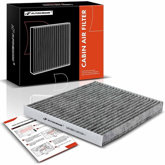 A-Premium Cabin Air Filter with Activated Carbon Compatible with Hyundai Ioniq 2017-2022 & Kia Niro 2017-2022, L4 1.6L, Replace# BNBK113196A, 97133G2000