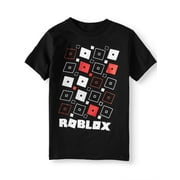 Roblox Black Logo Short Sleeve T Shirt Little Boys Big Boys - roblox shirt id codes for boys