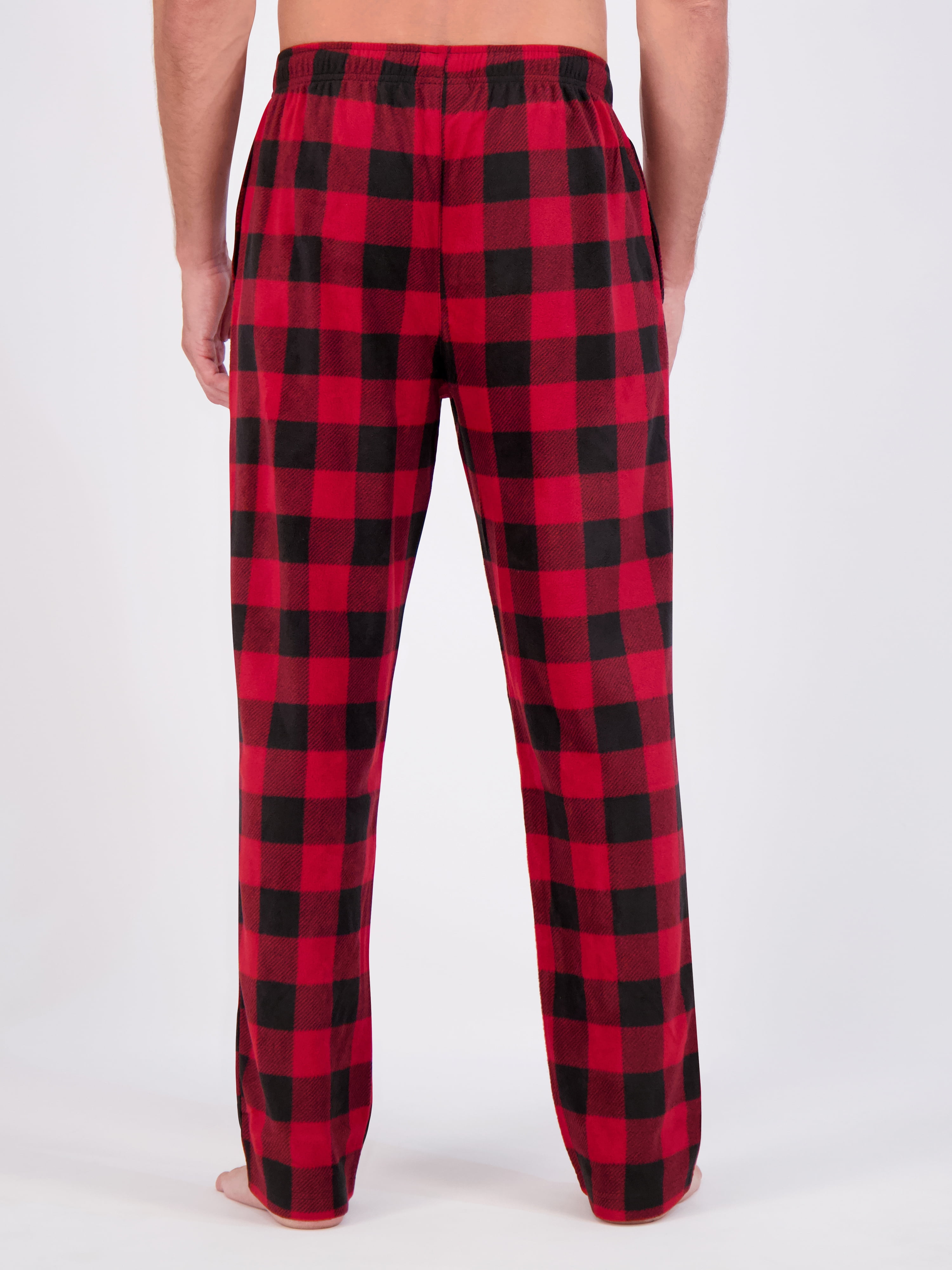 Hanes Men's Cozy Microfleece Pajama Sleep Pants, 2-Pack, Sizes S-2XL