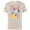 Natural, variant on Princess Friends Light Up My Life Valentine’s Day - Short Sleeve Cotton T-Shirt for Adults - Customized-Athletic Heather