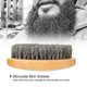 thumbnail image 3 of 4pcs Beard Comb Set Revolution Beard Comb & Beard Brush Boar Bristle, 3 of 5