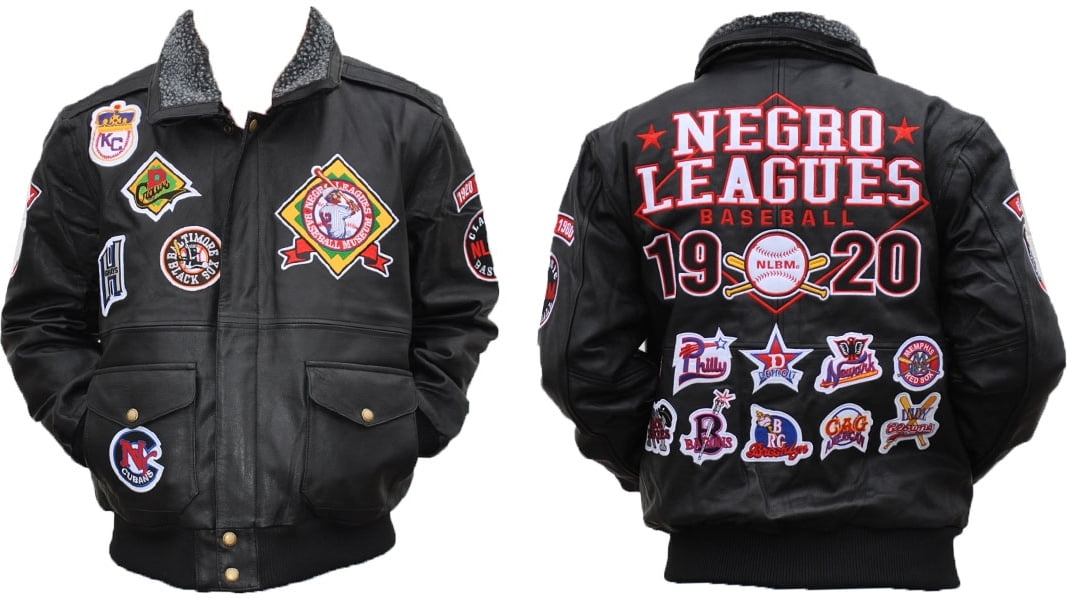 negro league bomber jacket
